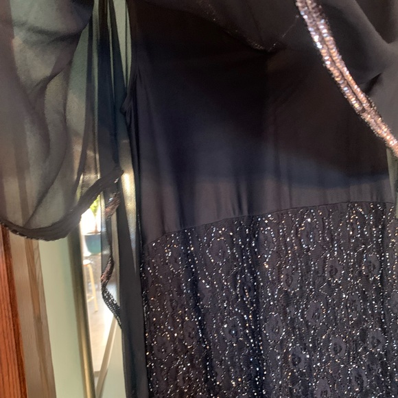 Formal Mother in Law Beaded Dress - Picture 6 of 7